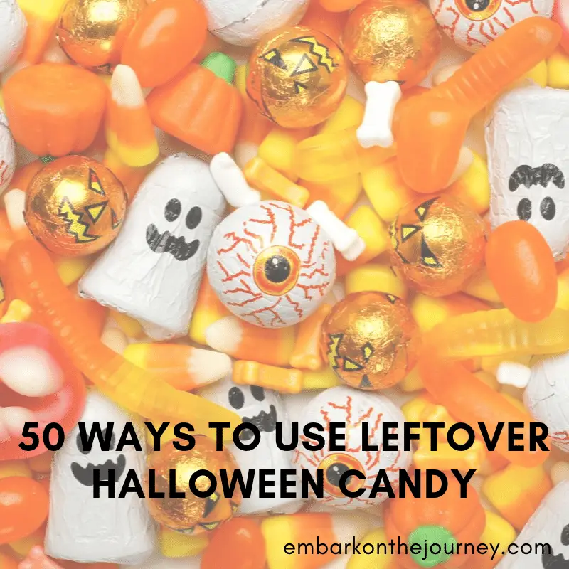 Trying to decide what you're going to do with all that leftover Halloween candy? Use it to teach science and math, try a new recipe, or make a new craft.