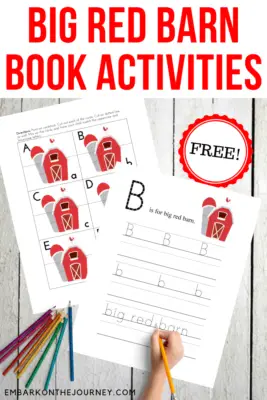 Preschoolers and kindergarteners will love these Big Red Barn book activities. Discover printables and hands-on fun!