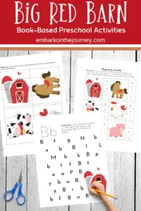 Preschoolers and kindergarteners will love these Big Red Barn book activities. Discover printables and hands-on fun!