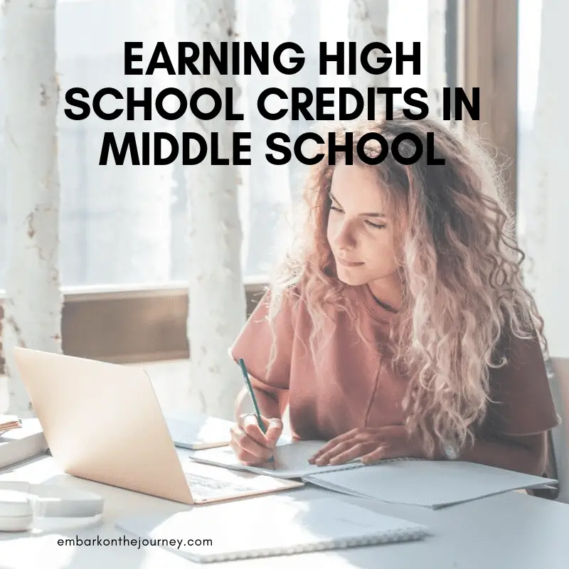 In most states, you can start earning high school credits in middle school. Discover five tips to consider when planning your school year.