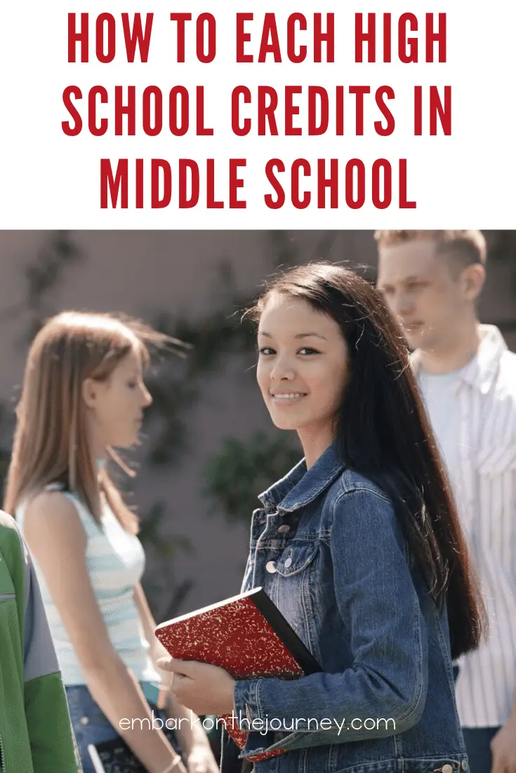 In most states, you can start earning high school credits in middle school. Discover five tips to consider when planning your school year.