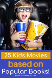 This is an amazing list of the best kids movies based on books that kids in grades K-5 will enjoy! There's also a free printable list for you to download.