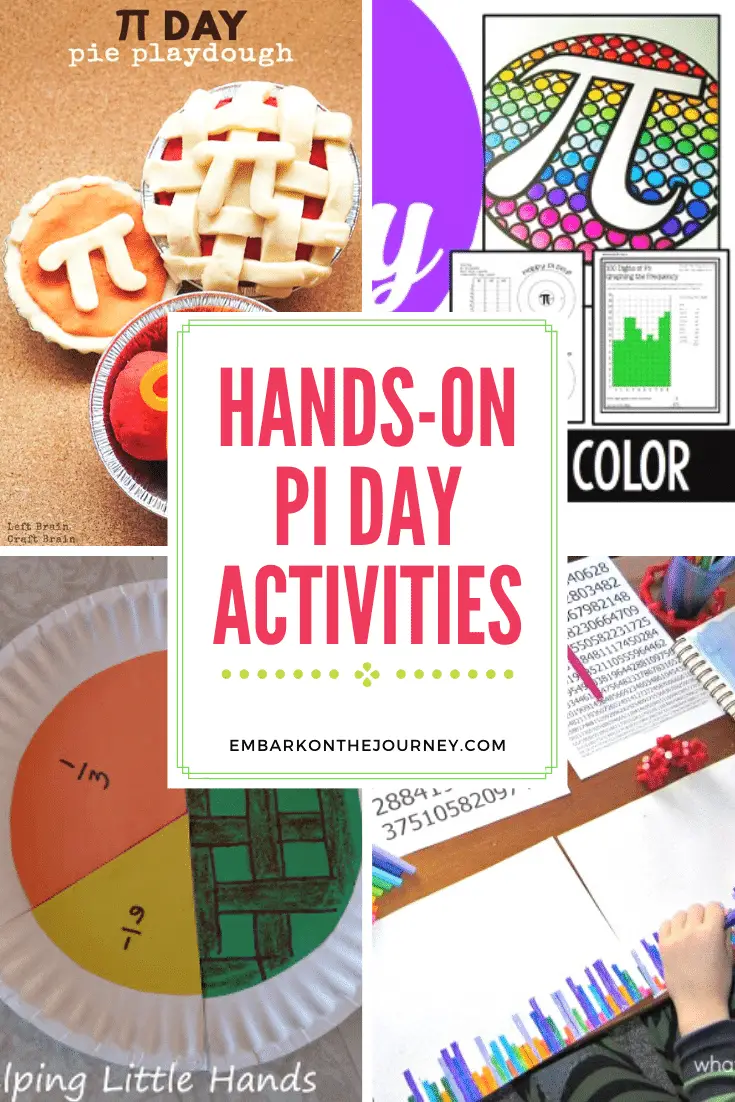 You can celebrate Pi Day on 3/14 in your homeschool with this amazing collection of Pi Day activities and crafts for kids of all ages!