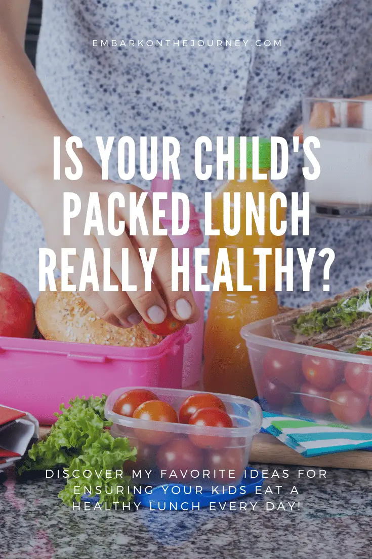 Are packed lunches healthier than eating out or in a cafeteria? Not always! Here's how I ensure my kids eat healthy every day.