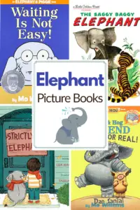 Fill your book basket with one or more of these engaging elephant picture books! This list includes fiction and nonfiction selections for young readers.