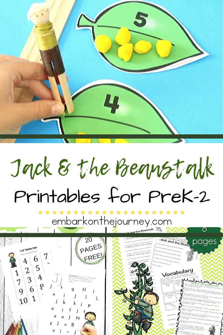 Jack And The Beanstalk Printables