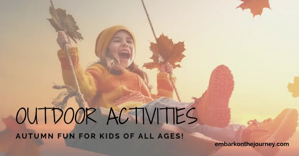 As the temperatures begin to drop, head outside with your kids. These outdoor autumn activities are sure to be a hit!