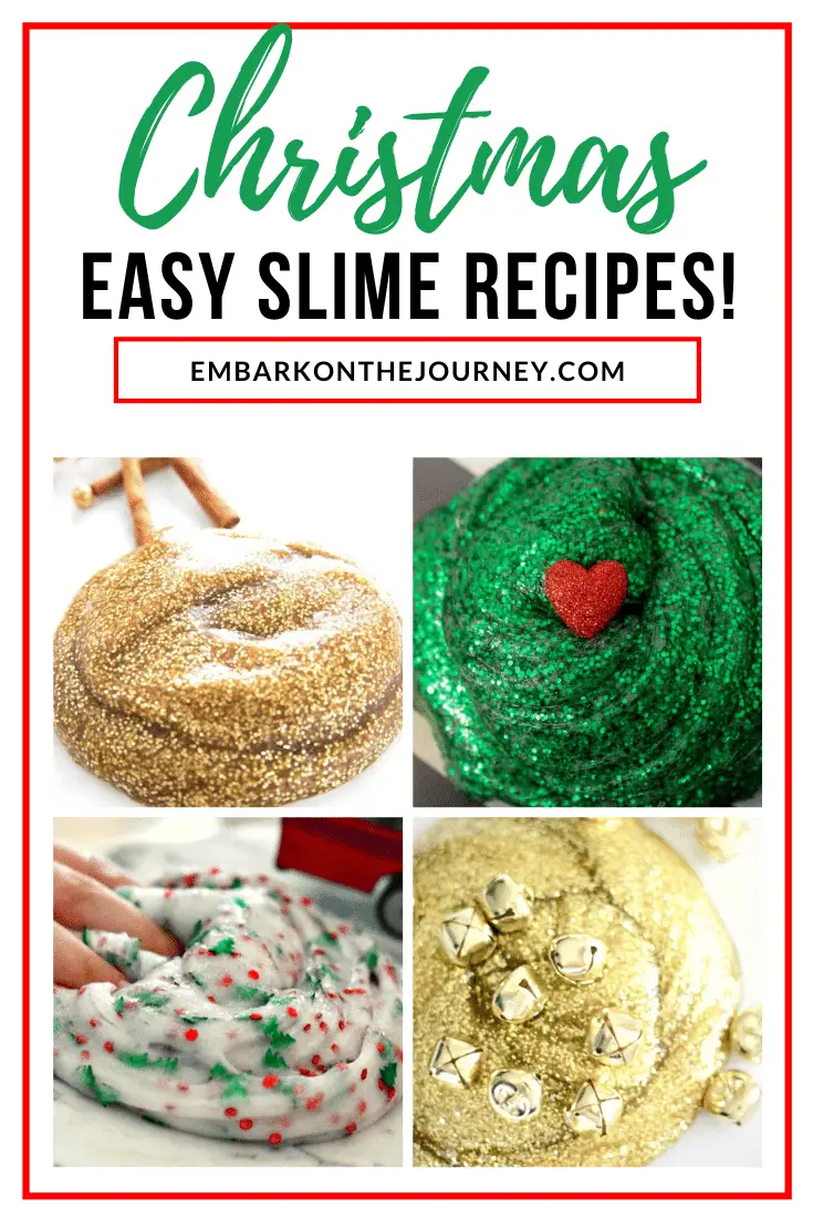 Don't let the kids get bored during Christmas break! Make one or more of these easy slime recipes for Christmas, and keep kids entertained for hours.