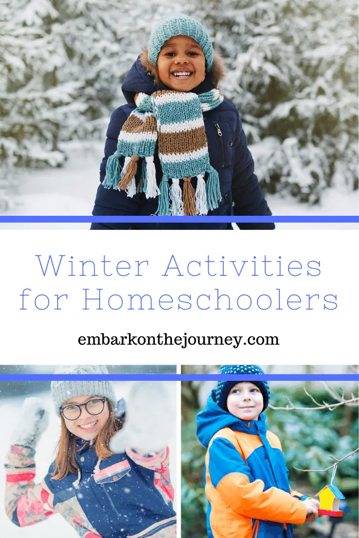 Need some fresh ideas and resources for your homeschool? These winter activities will perk up your homeschool and carry you straight through to spring!