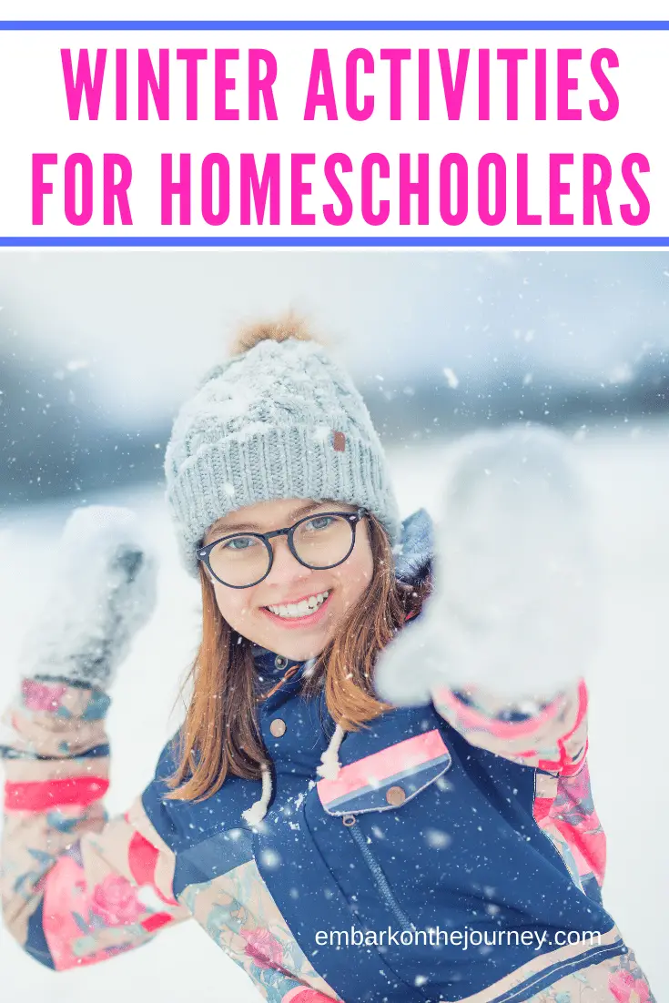 Need some fresh ideas and resources for your homeschool? These winter activities will perk up your homeschool and carry you straight through to spring!