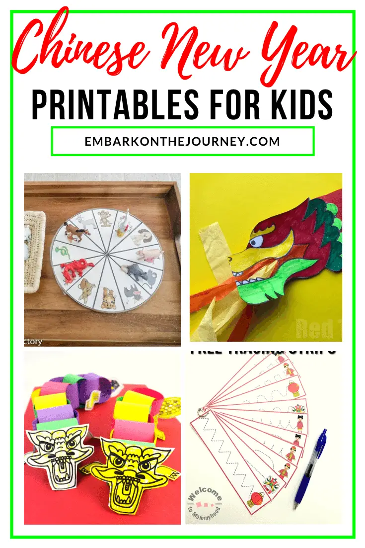 Chinese New Year Firecrackers Craft with Free Printables - Raising