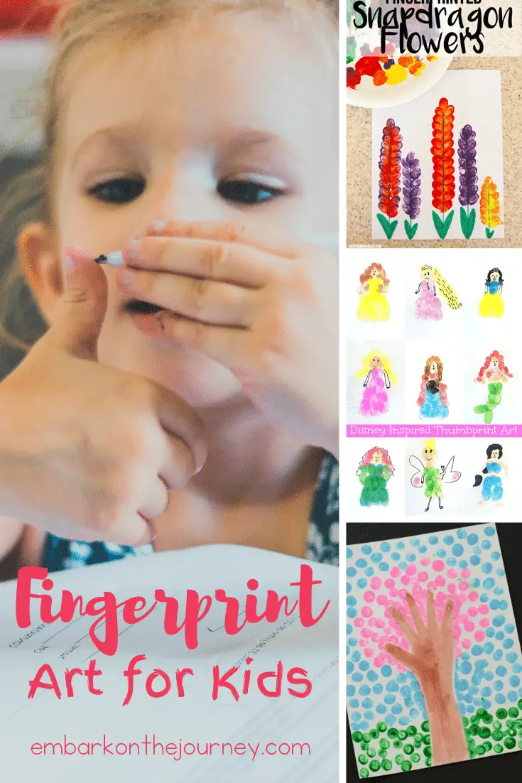 Looking for a fun but frugal art project for your kids to do? Try one or more of these ideas for fingerprint art for kids.
