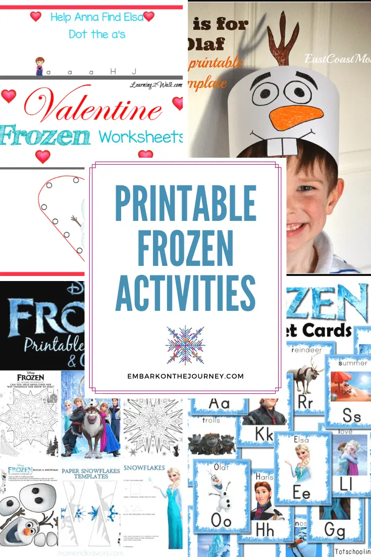 Fans of Ana and Elsa will love these free Frozen printable activities! They'll find crafts, learning activities, party favors, and more!