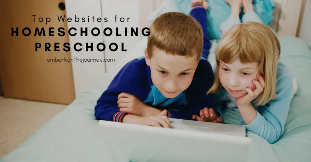 Top Websites for Homeschooling Preschool