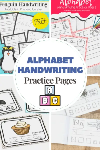 Free ABC Handwriting Practice Pages