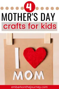 On Mother's Day, kids want to show mom just how special she is. Here are some frugal options for Mother's Day craft ideas kids can make!