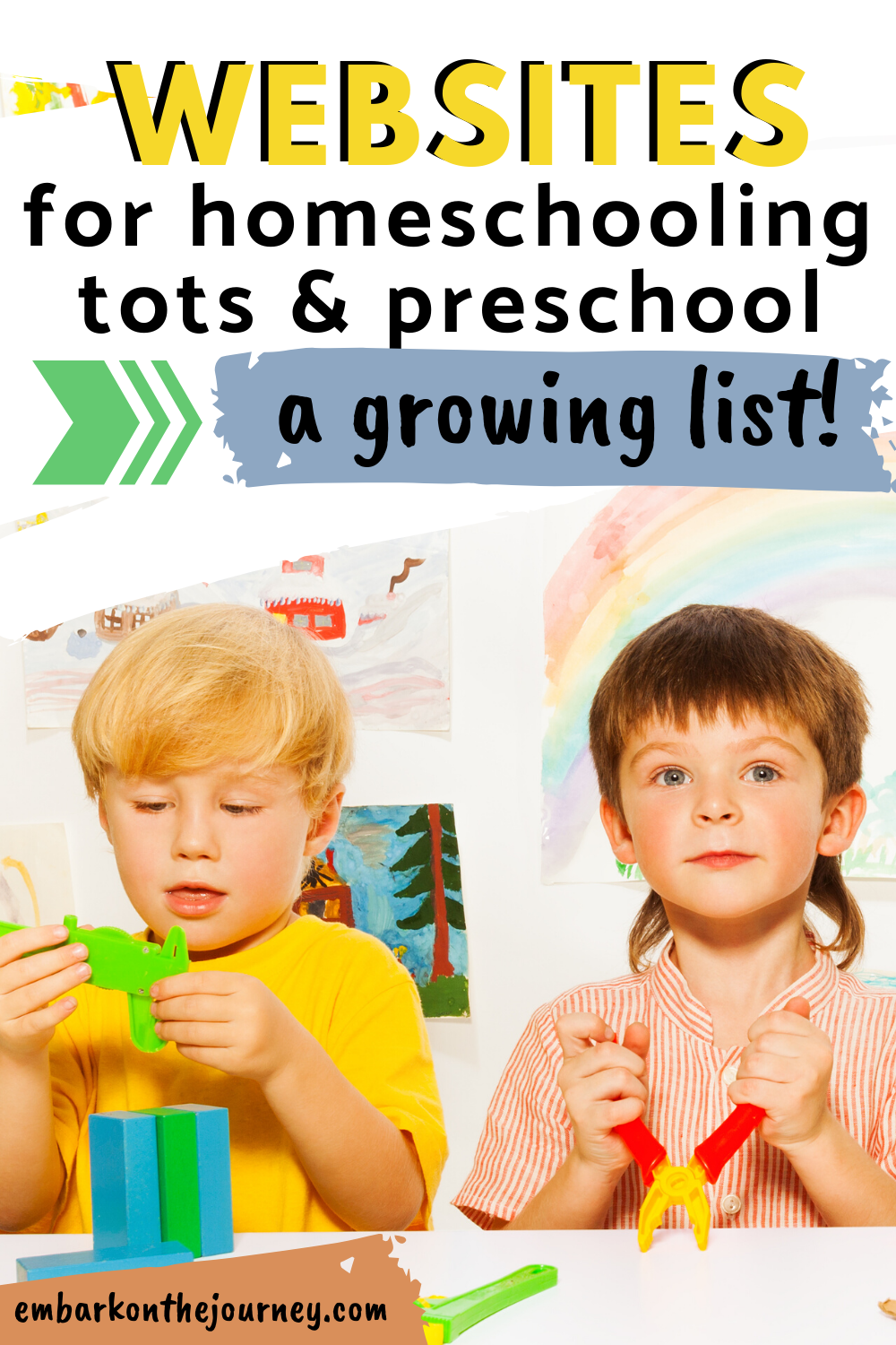 Whether you're a veteran homeschooler looking for new ideas or you're brand new to it, you don't want to miss these homeschool websites for preschool!