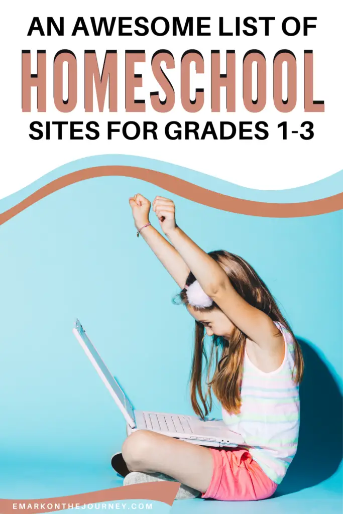 If you are homeschooling kids in grades 1-3, you do not want to miss this amazing list of early elementary homeschool sites! Full of printables, book lists, and hands-on activities!