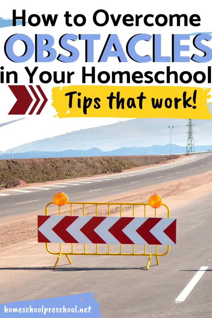 Over the past 18 years, many obstacles have threatened to crumble my homeschool. Discover three ways you can overcome obstacles in your homeschool.