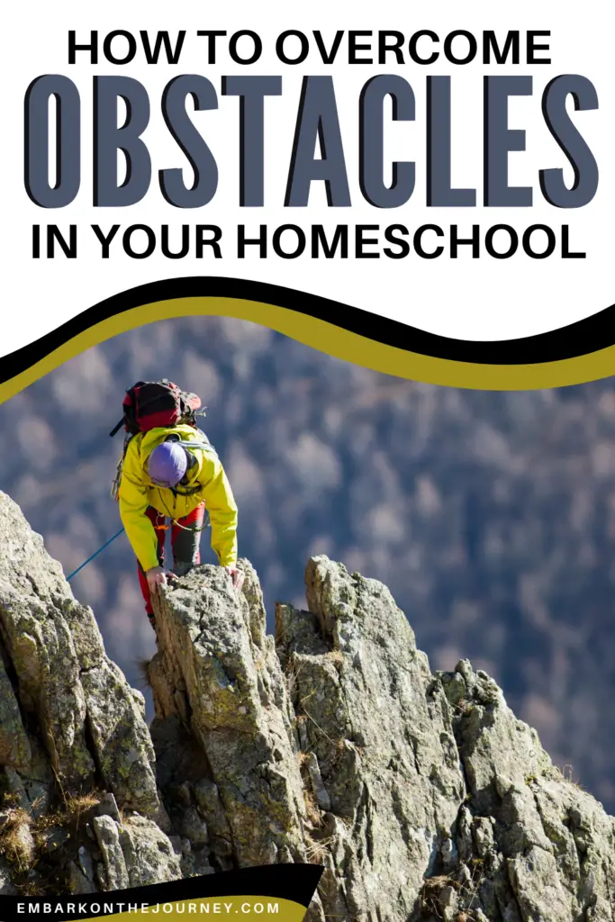 Over the past 18 years, many obstacles have threatened to crumble my homeschool. Discover three ways you can overcome obstacles in your homeschool.