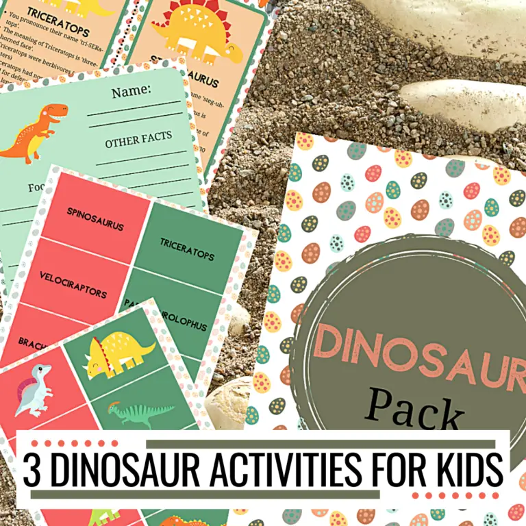 Dinosaur Printables