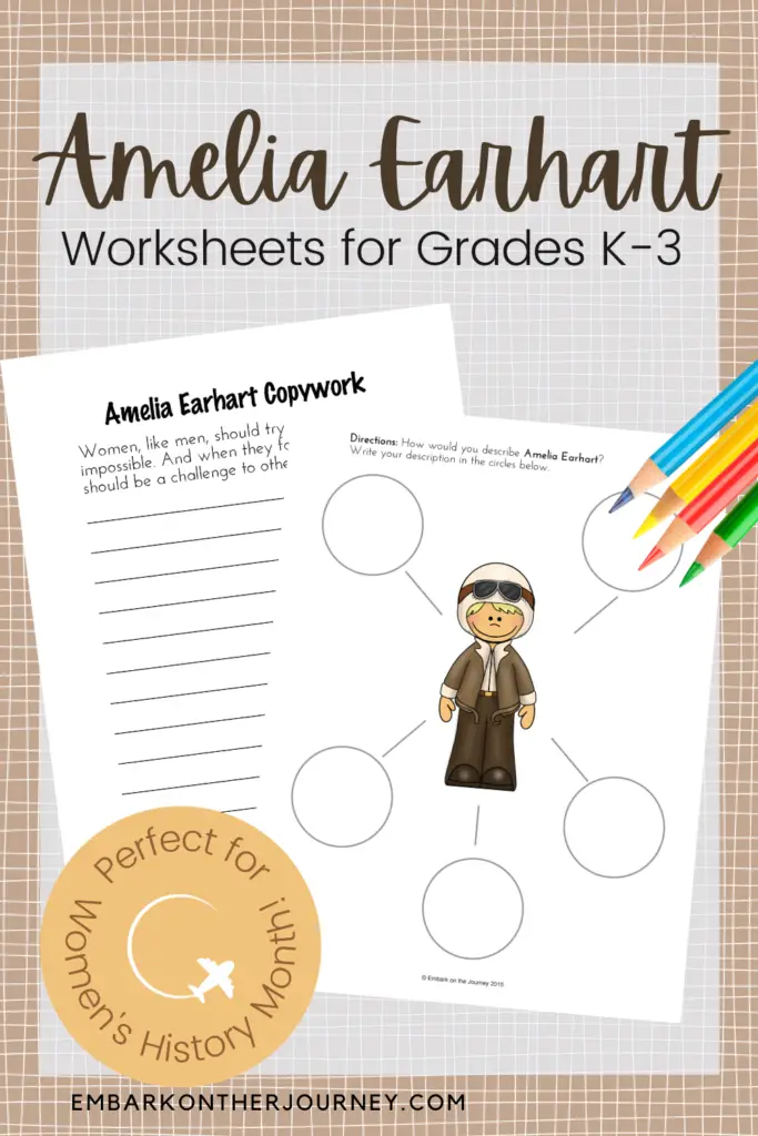 amelia-earhart-worksheets