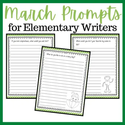 March Writing Prompts