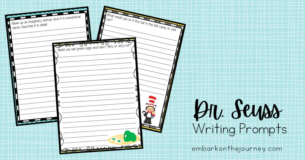 Dr. Seuss Letter Writing Paper – Teacher Doodles