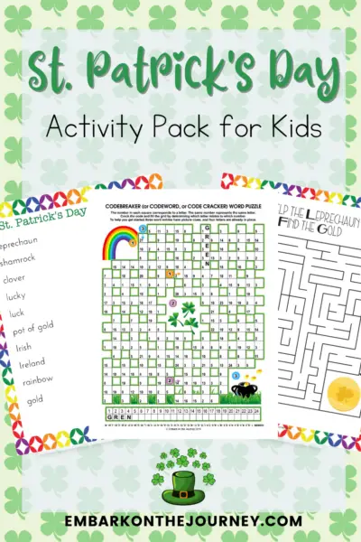 St Patrick Day Printable Activities