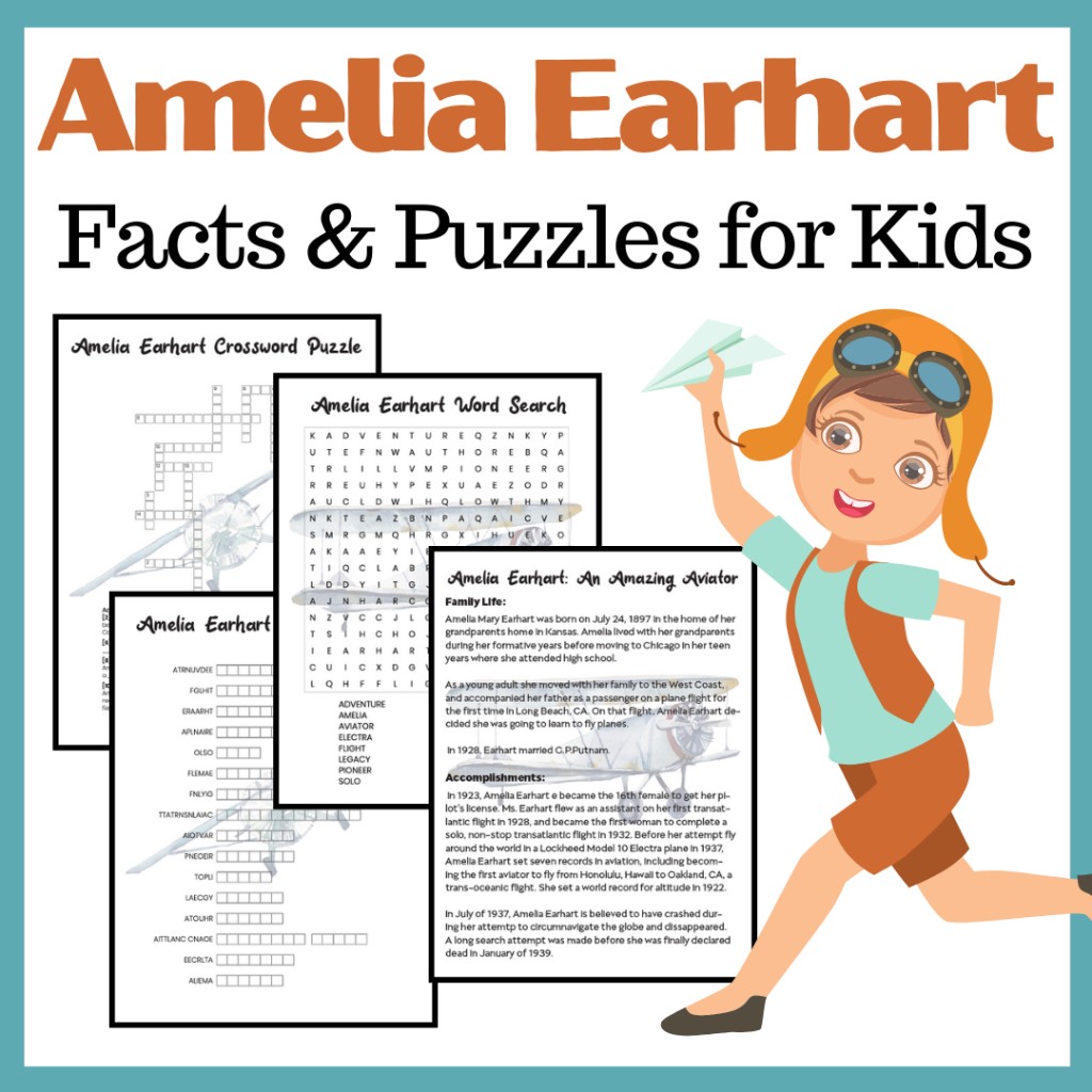 Amelia Earhart Activities