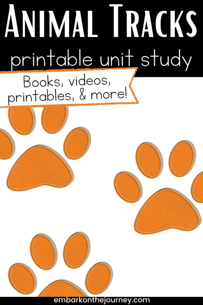 Animal Tracks Printable with Capturing Animal Tracks Activity - The  Homeschool Scientist