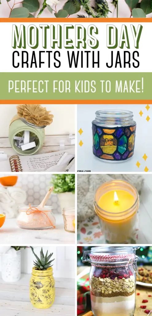 Mothers Day Crafts with Jars