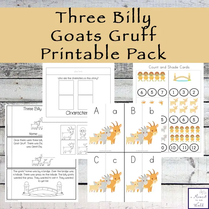 Free Three Billy Goats Gruff Printables For Ages 3 10