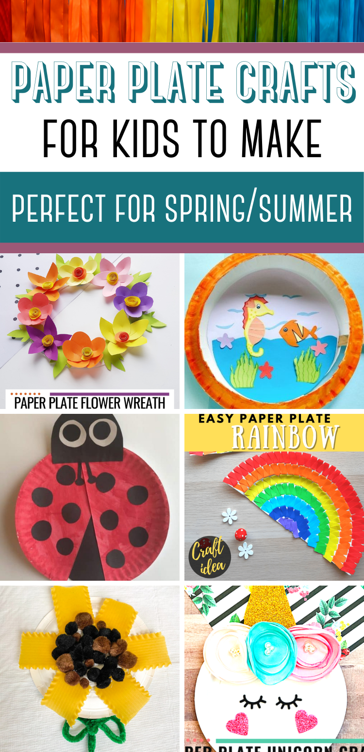 Summer Paper Plate Crafts