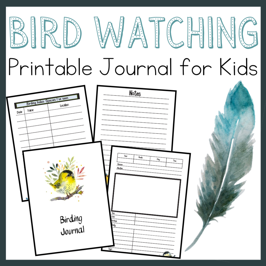 Printable Bird Watching Journal